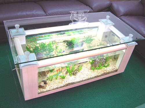 Aquarium Fish Tank Coffee Table